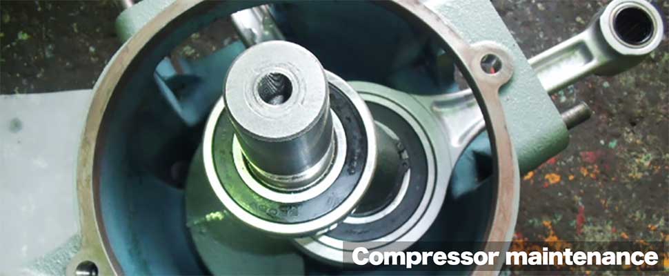 コンプレッサーメンテナンス01